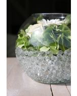 Perles gélifiées pour décoration florale - transparent