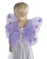 Ailes de papillon 32 cm x 48 cm - violet