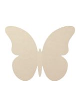 3 Papillons taupe décoratifs 3 