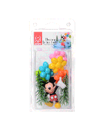 Kit pour gâteau Mickey avec ballons et sapins