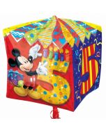 Ballon hélium cube Mickey - 5 ans