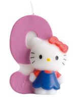 Bougie 9 ans Hello Kitty