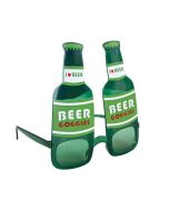 Lunettes bouteille de bière - verte