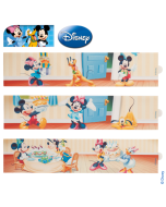 Feuille pré-coupée en sucre – Mickey & Minnie
