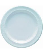 12 assiettes en carton blanches – 29 cm
