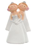 Figurine mariées Mrs & Mrs - 2