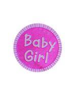 Stickers "Baby girl" - rose