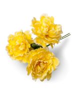 bouquet fleurs pivoines jaunes - 1 