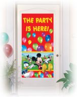 Affiche d'anniversaire - Mickey Playful