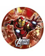8 assiettes Avengers Iron Man
