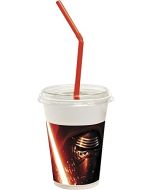 12 gobelets milk-shake avec paille - Star Wars