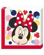 20 serviettes Minnie 33 x 33 cm