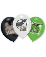 6 ballons dinosaures