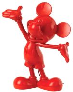 Figurine de collection Mickey Mouse rouge