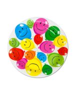 6 Assiettes ballons colorés