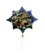 Ballon hélium Tortues Ninja étoile