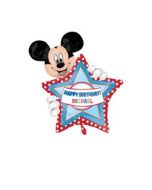 Ballon Mickey de forme étoile 