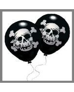 10 ballons pirate Jolly Roger