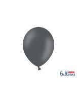 50 ballons 27 cm - gris  pastel