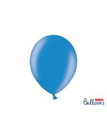 100 ballons 30 cm – bleu intense métallisé