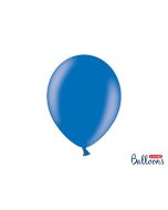 100 ballons 30 cm - bleu métallisé