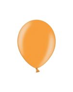 100 ballons 12 cm - orange métallisé