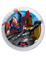 8 assiettes Batman vs Superman