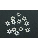 Confettis forme étoile - argent
