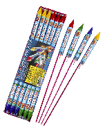 Lot de 12 fusées Zinnia 2