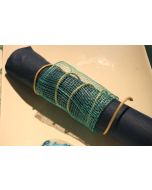 Ruban sinamay pailletés - turquoise