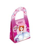 Lot 4 sacs cartonnés anniversaire Princesse Sofia