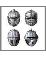 Lot de 4 masques de chevalier