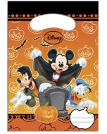 6 sacs de fête Mickey Halloween