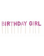 12 bougies girly birthday girl