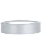 Ruban satin 12 mm - argent