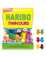 Sachet bonbons Haribo Twin Ours - 100 g