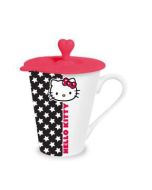 Grande tasse Hello Kitty avec couvercle isolant 
