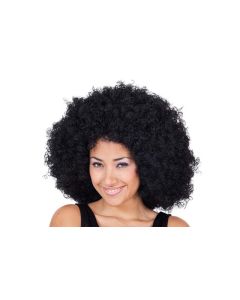 Perruque géante femme Afro - noire