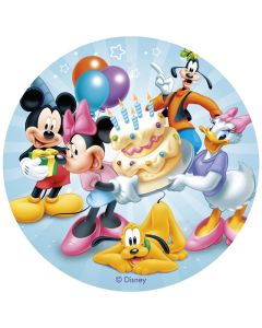 Disque à gâteau en azyme Mickey et ses amis 