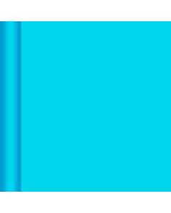 Nappe en rouleau papier damassé 6 x 1.18 m turquoise "Gappy"