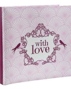 Livre d'Or Mariage With Love rose