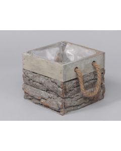 Cube en bois - 14 x 14 x 12 cm