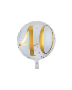 ballon aluminium 40 ans