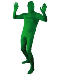 Costume adulte seconde peau - vert