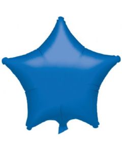 Ballon hélium étoile - Bleu foncé