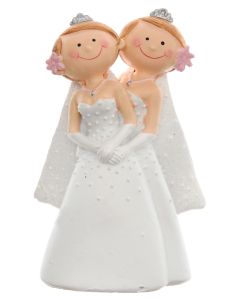 Figurine mariées Mrs & Mrs - 2