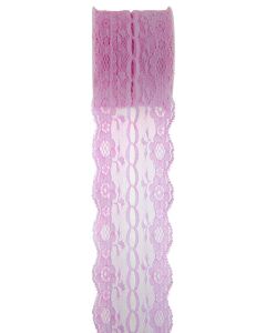 ruban dentelle rose -1