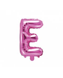 Ballon rose lettre E - 36 cm