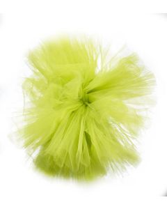 pompon tulle anis