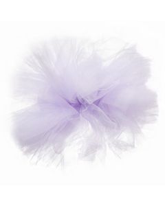 Pompon tulle pastel lilas - Ø30cm